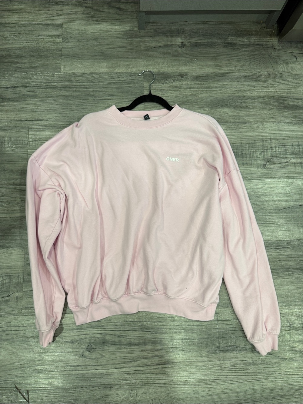 Oner Active Women's Pale Pink Crewneck Sweatshirt